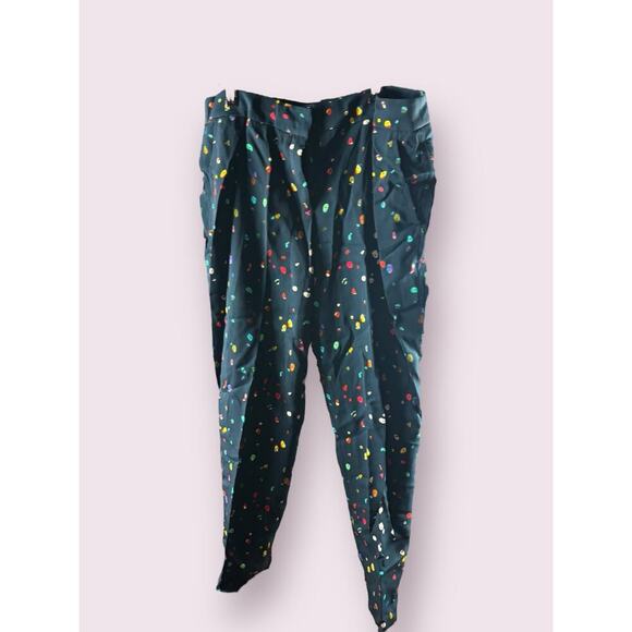 NWOT Akris Punto Boulder Print Sleeveless, silk-blend Top & Pants Set – Sz 8 - Picture 4 of 14